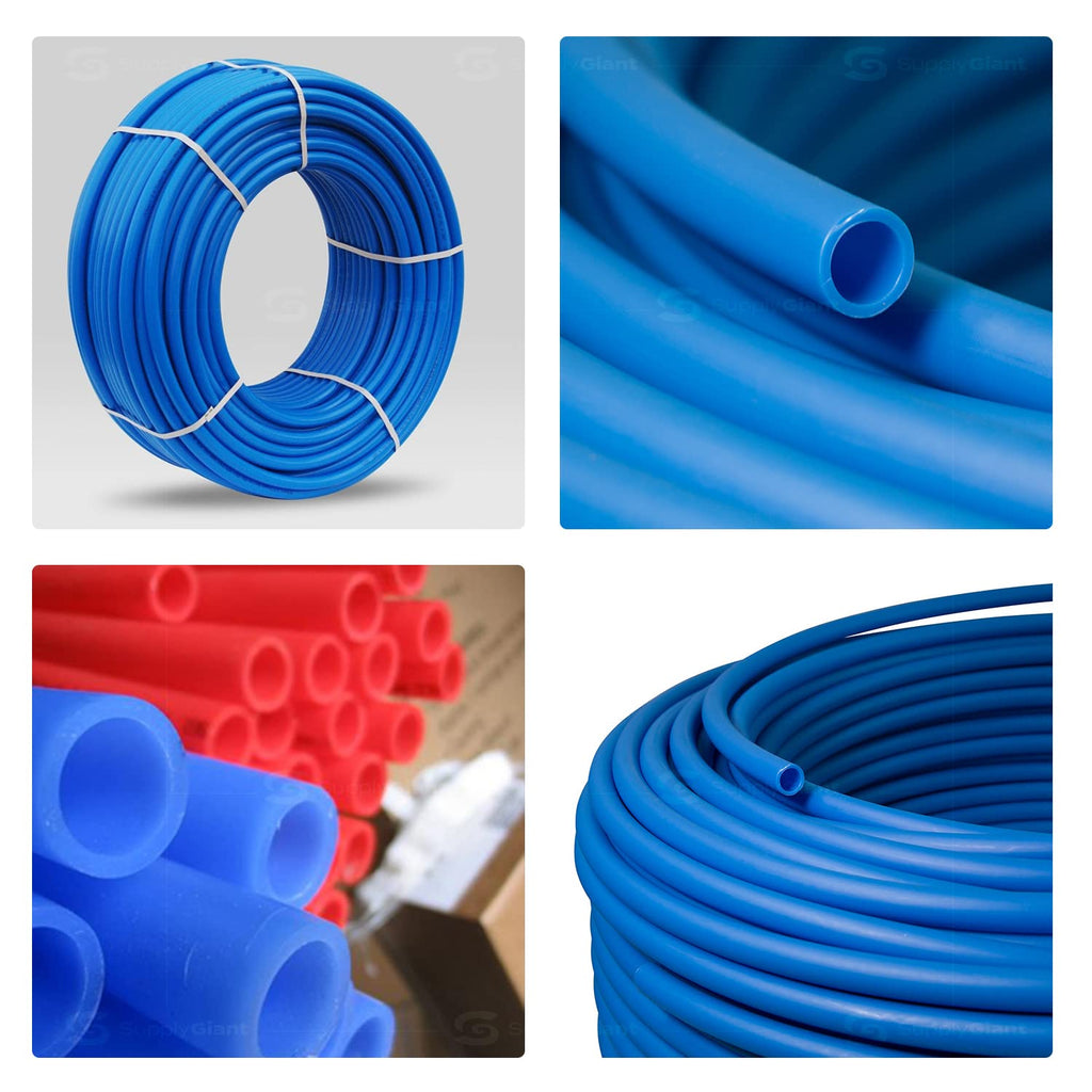 3/4 In x 100 Ft Blue PEX-B Pipe A554