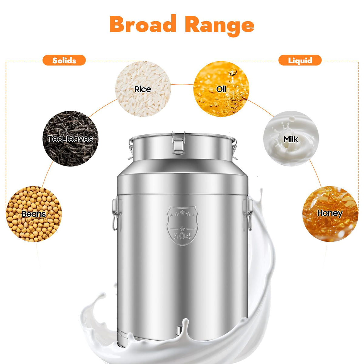 20Gal Stainless Steel Water Dispenser with Faucet S494