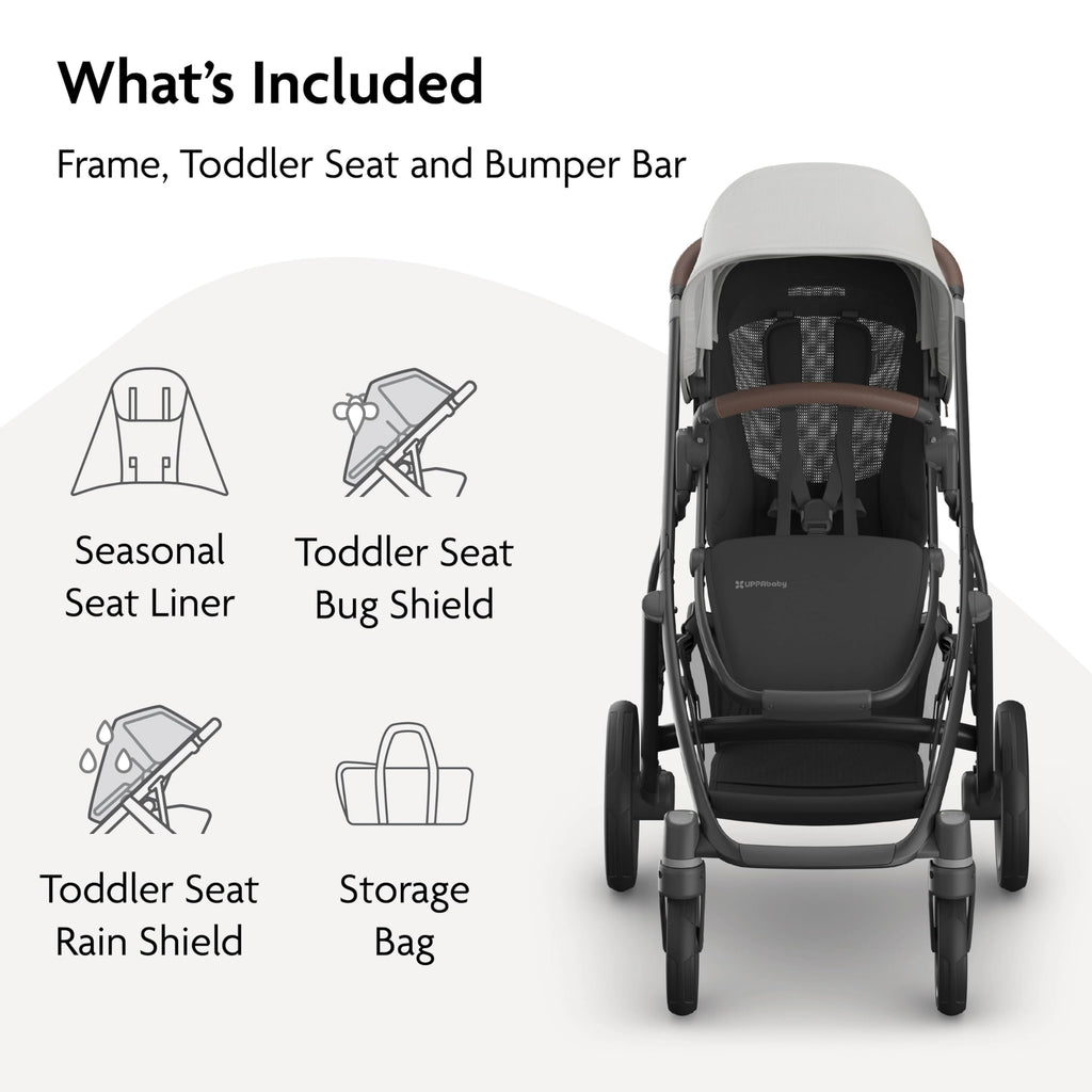 Convertible Single-to-Double Stroller Y386