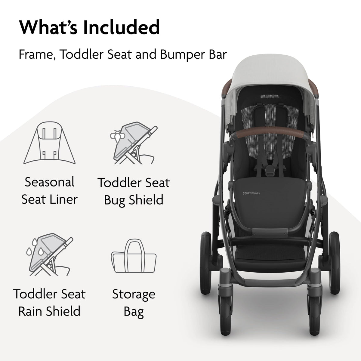 Convertible Single-to-Double Stroller Y386