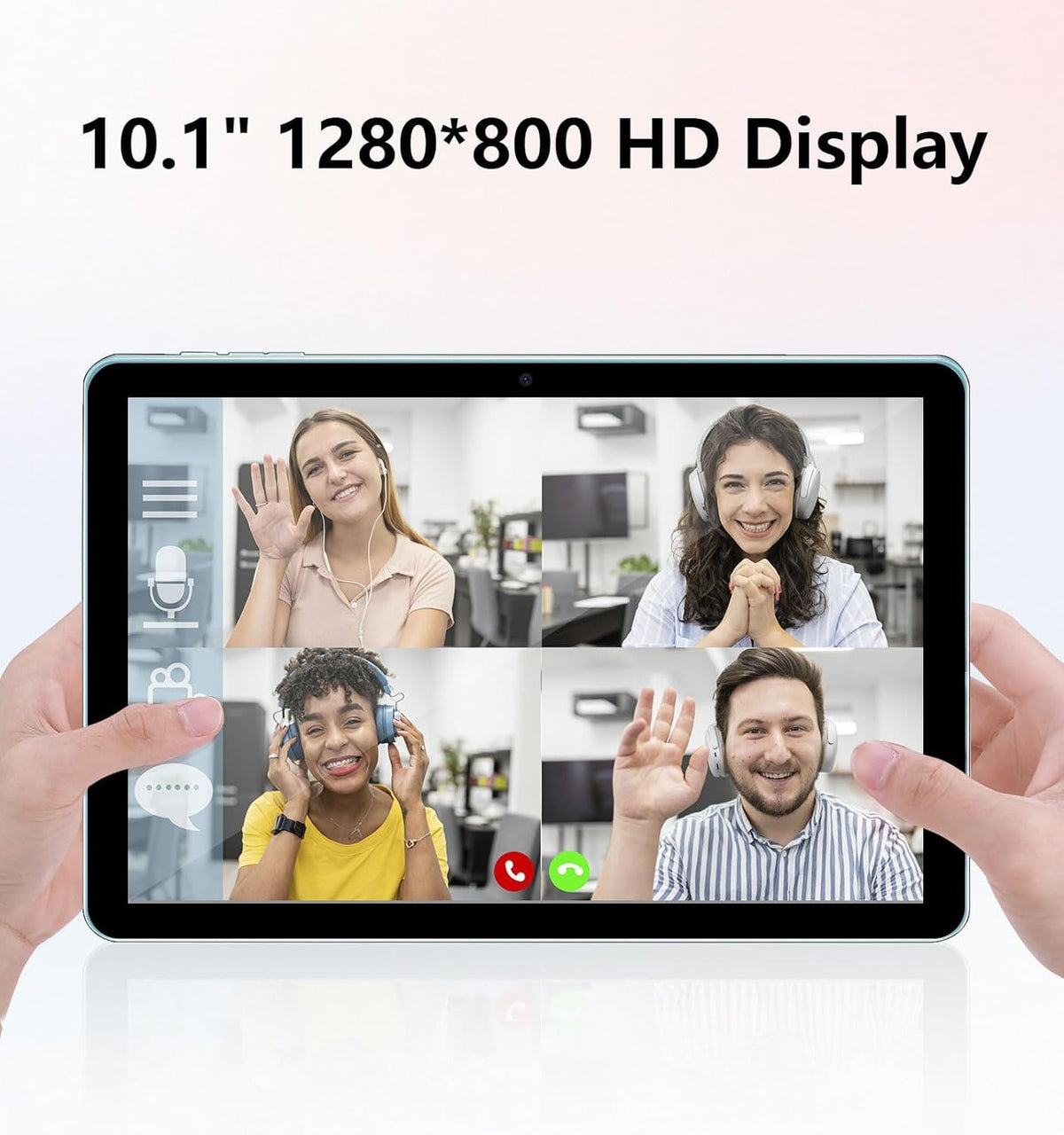10.1 Inch Android Tablet 12GB RAM 64GB ROM Blue O30167