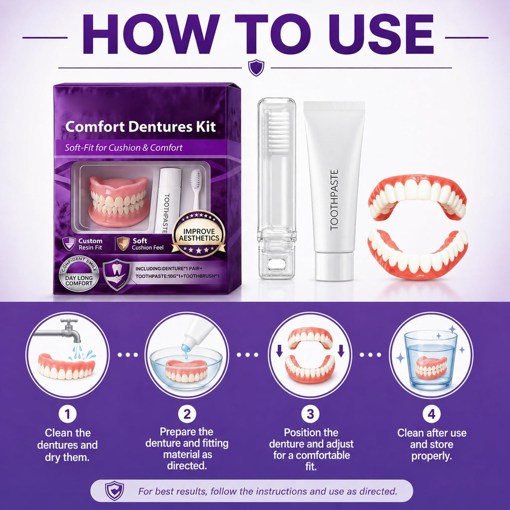 Heat Moldable Silicone Denture Kit W7946