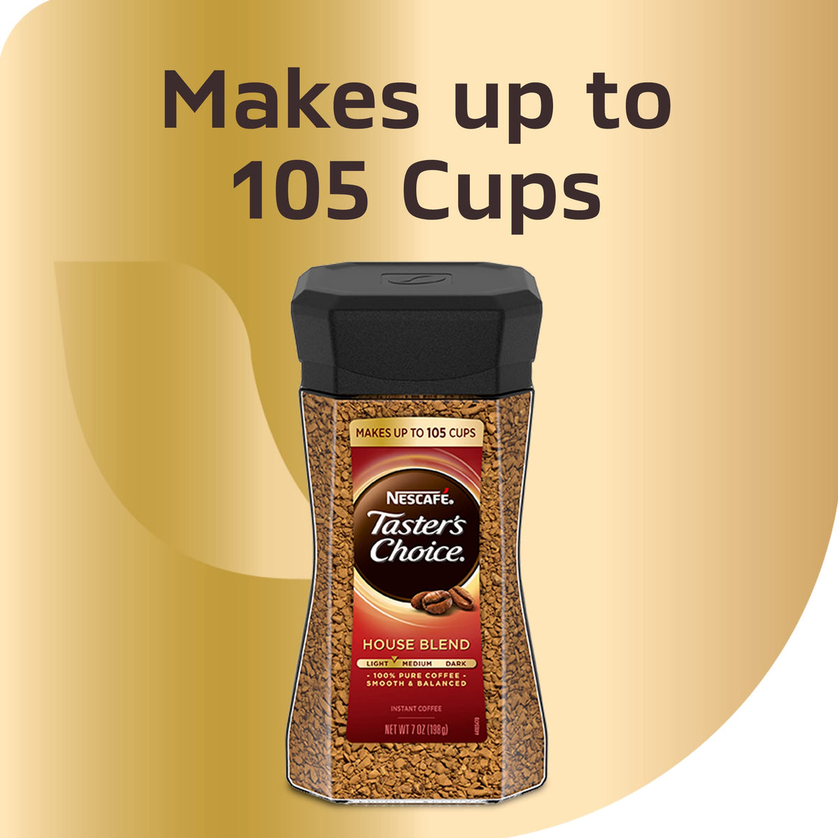 Instant Coffee 7 Ounce (Pack of 6) F699678