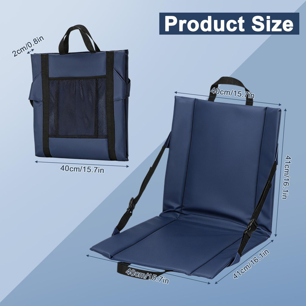 4 Pcs Portable Stadium Chair Cushion F17935