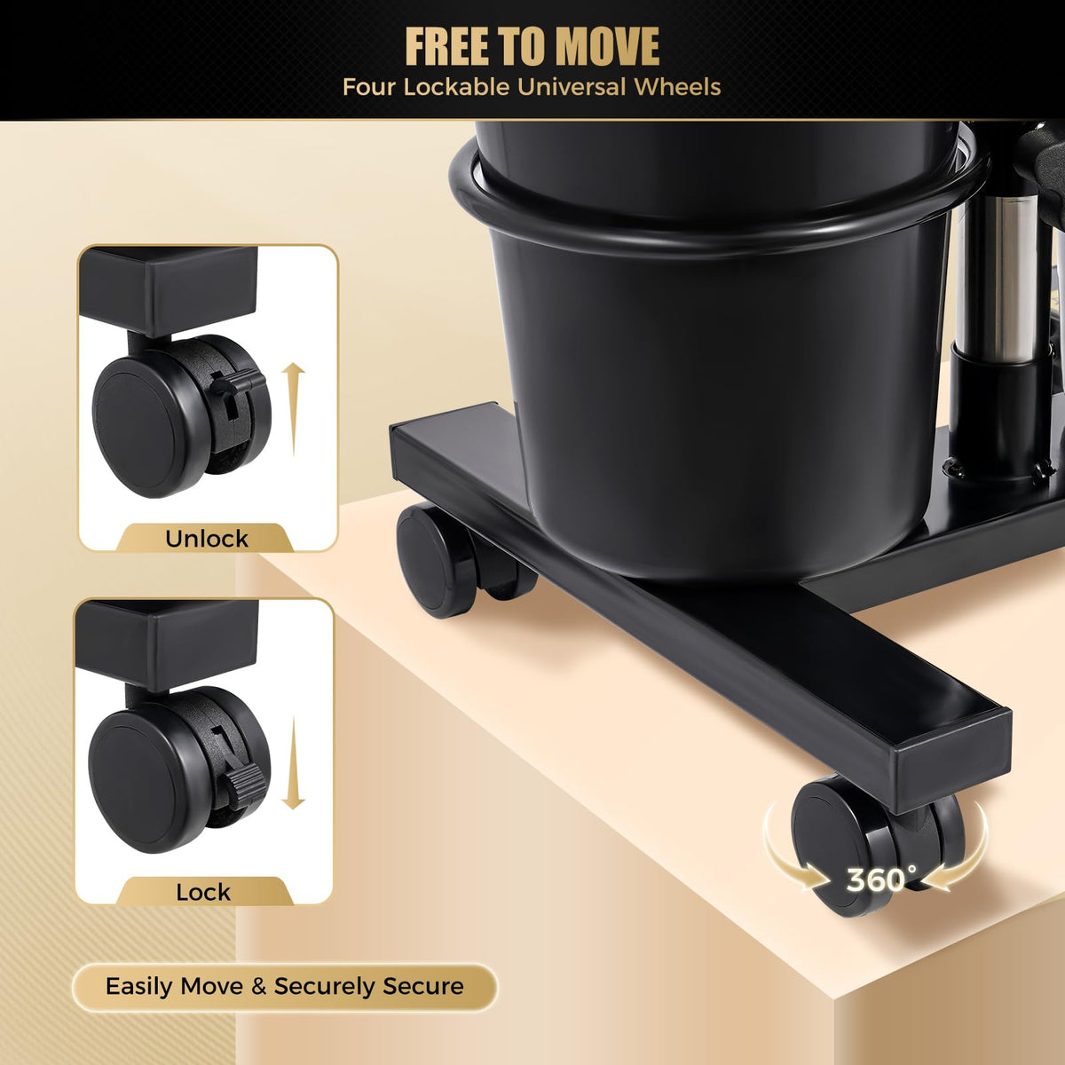 Portable Shampoo Basin with 2 Buckets, Height Adjustable P3675