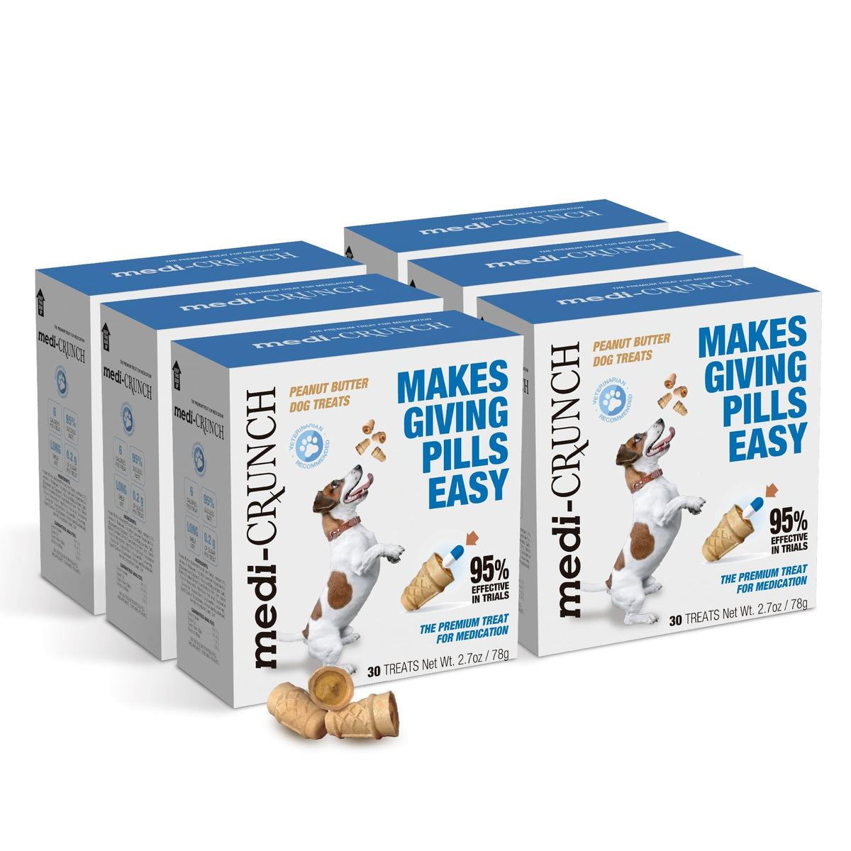 Peanut Butter Dog Pill Treats 180 Count R130