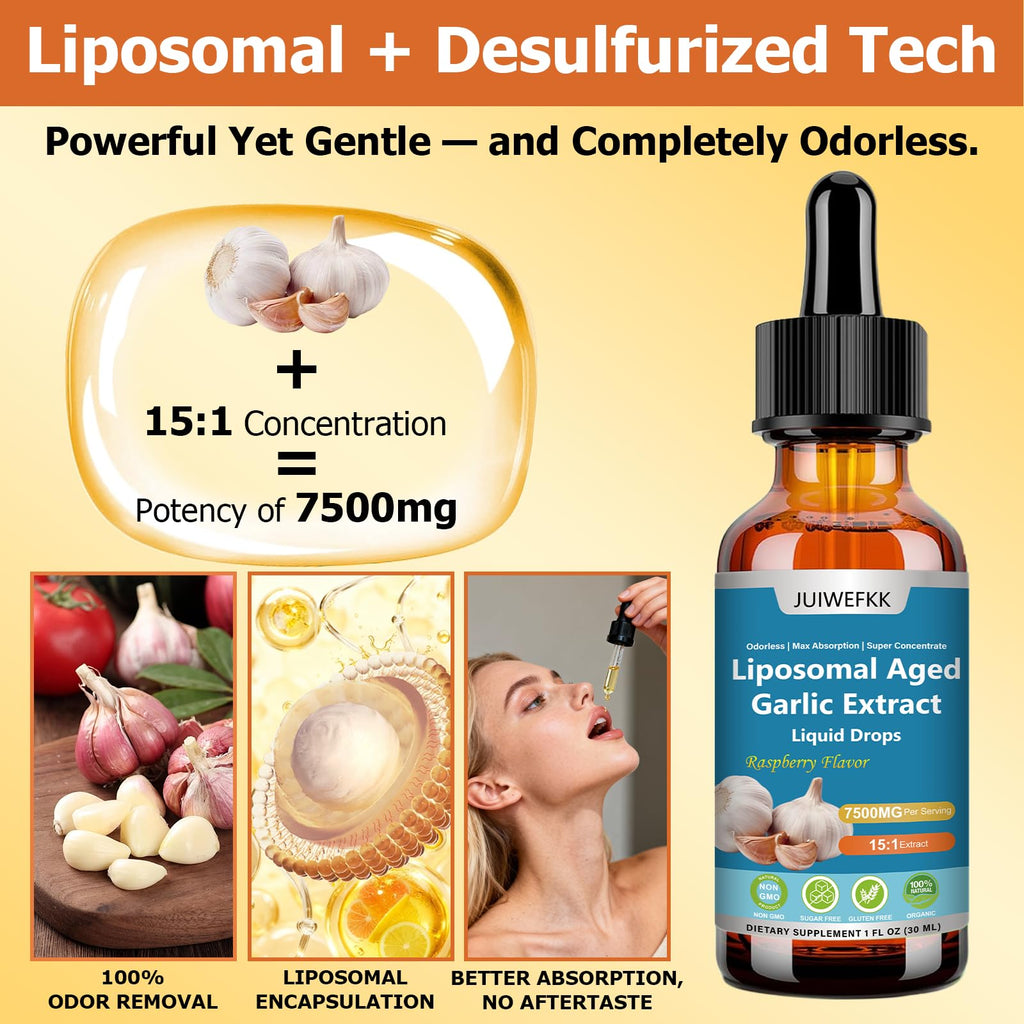 500mg Odorless Aged Garlic Extract Liquid Drop Y232080
