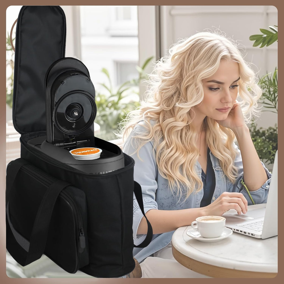 Carrying Bag for Single Serve Coffee Maker Y8470