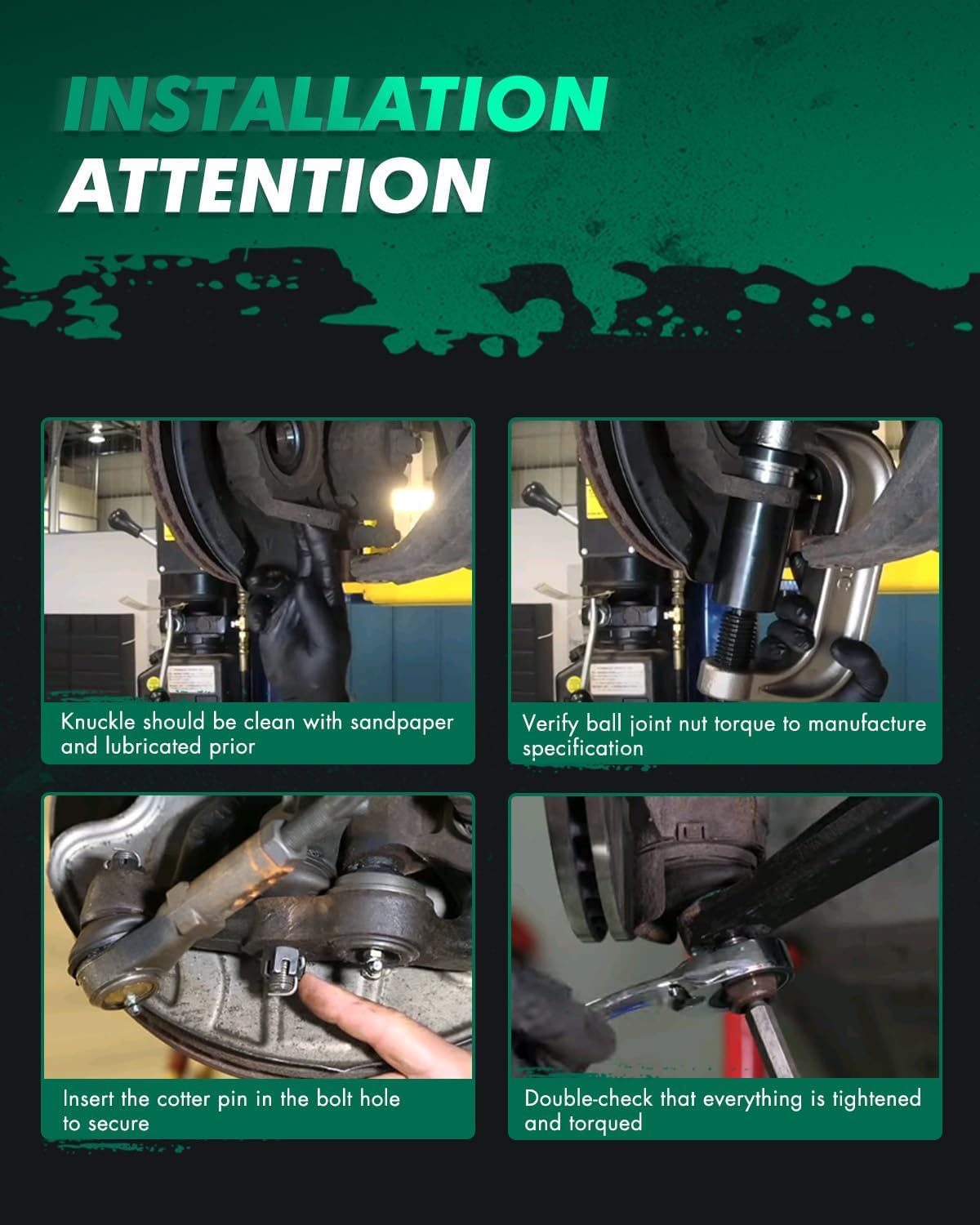 10pcs Front Suspension Kit B56098