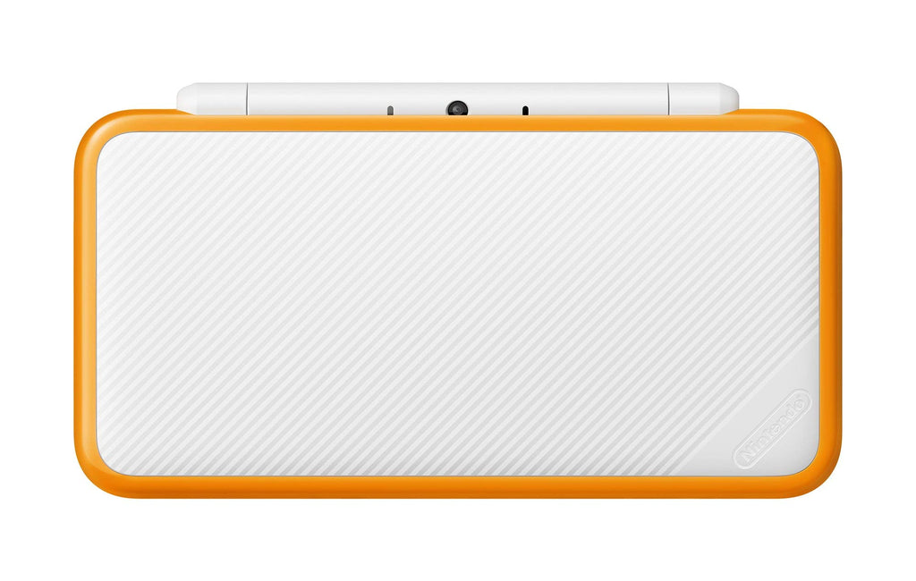 White Orange 2DS XL Console U4250