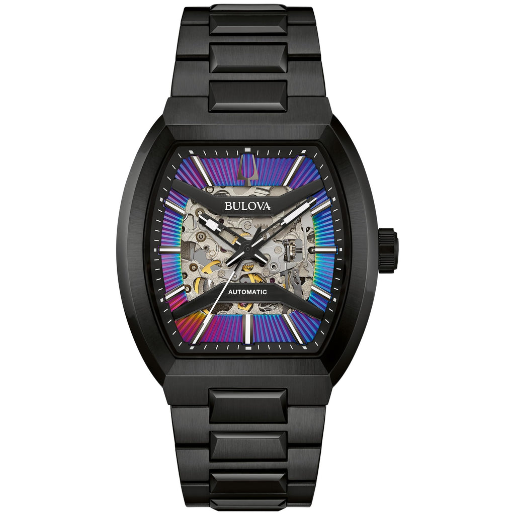 Automatic Multicolor Dial Black Stainless Steel Watch 40mm J2861
