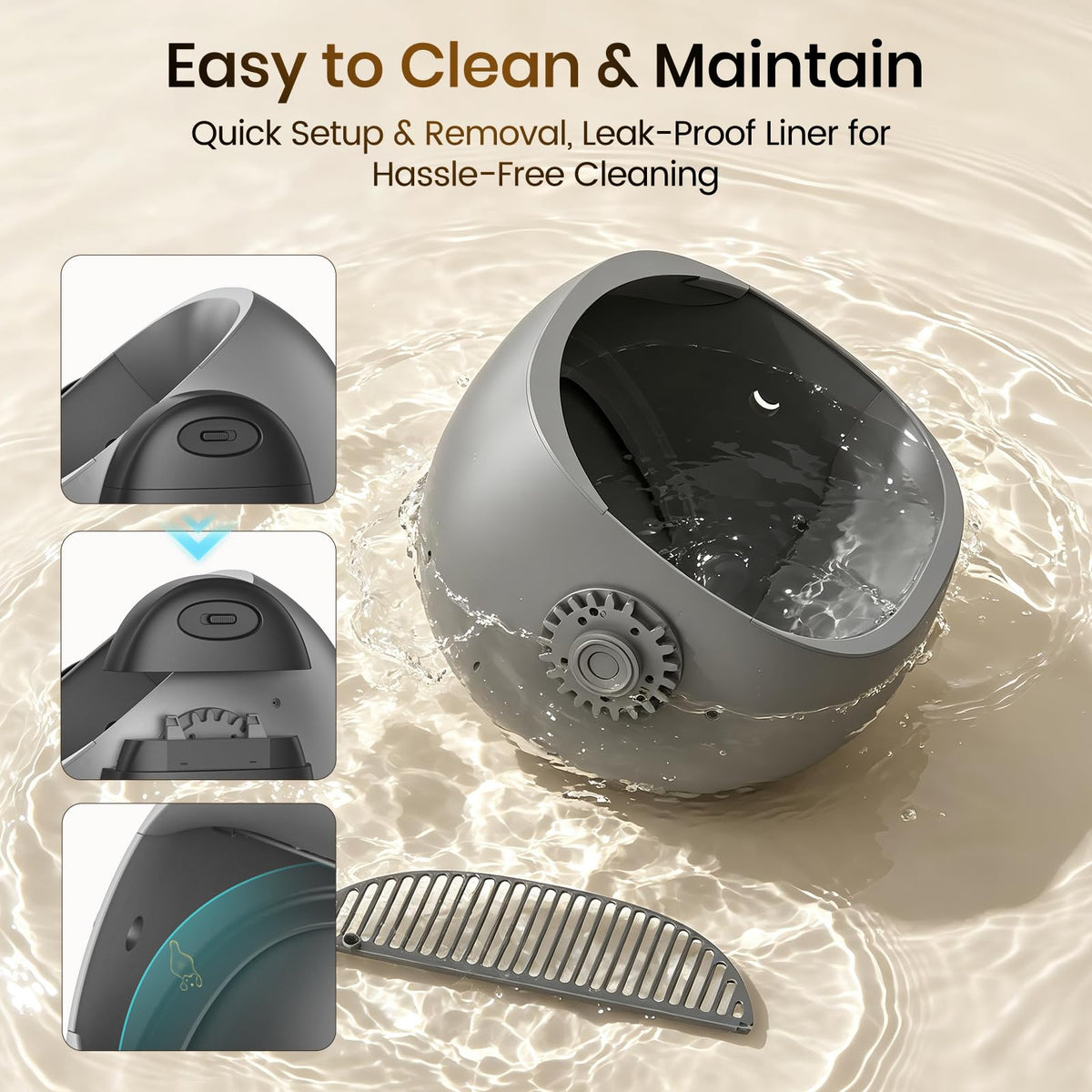 Automatic Self-Cleaning Cat Litter Box R3376