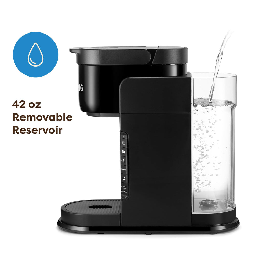 Single Serve K-Cup Pod Coffee Maker, 3 Brew Sizes, Black A3654