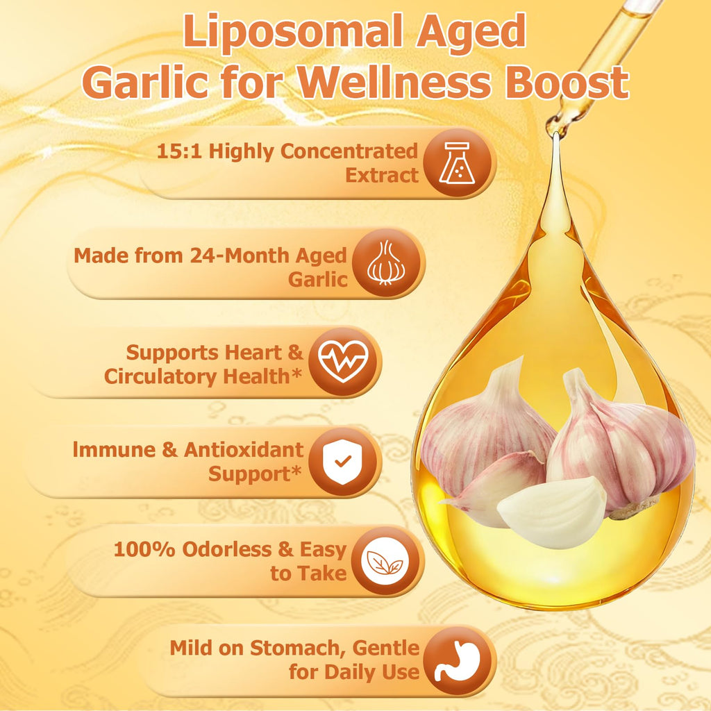 500mg Odorless Aged Garlic Extract Liquid Drop Y232080
