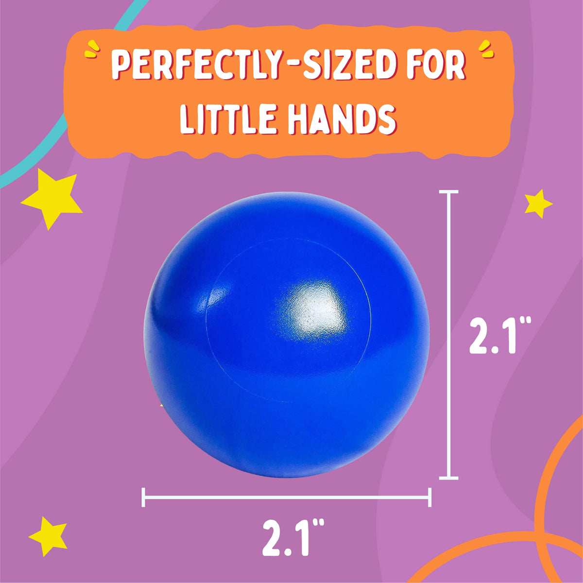 200 Count Plastic Ball Pit Balls K529115