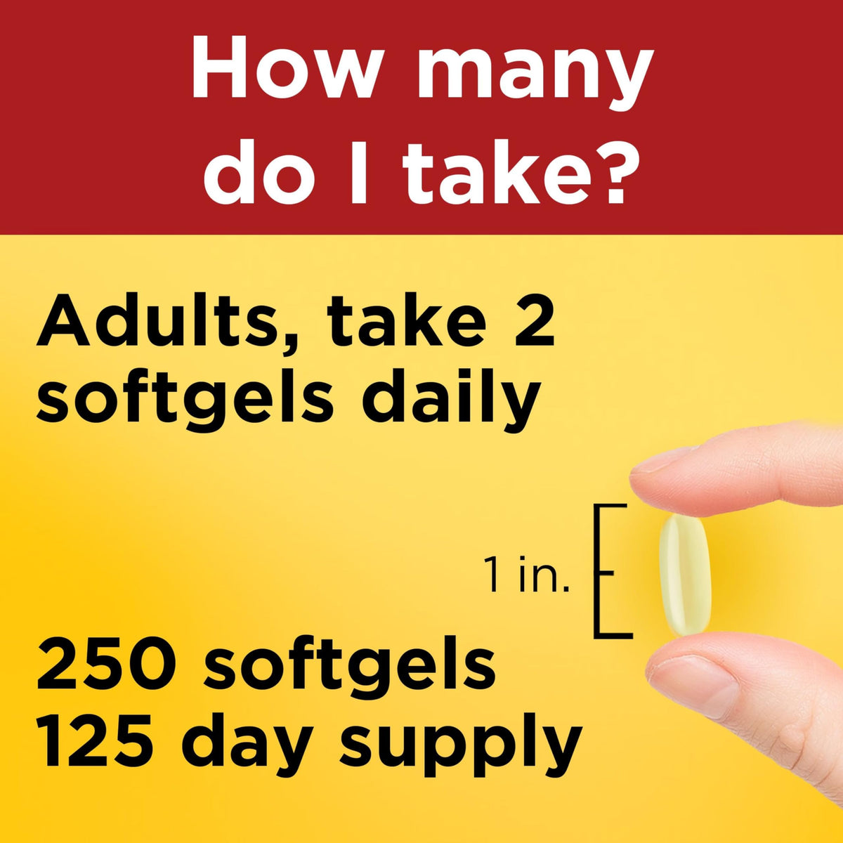 Fish Oil Omega 3 Supplements 1000mg Softgels J895970