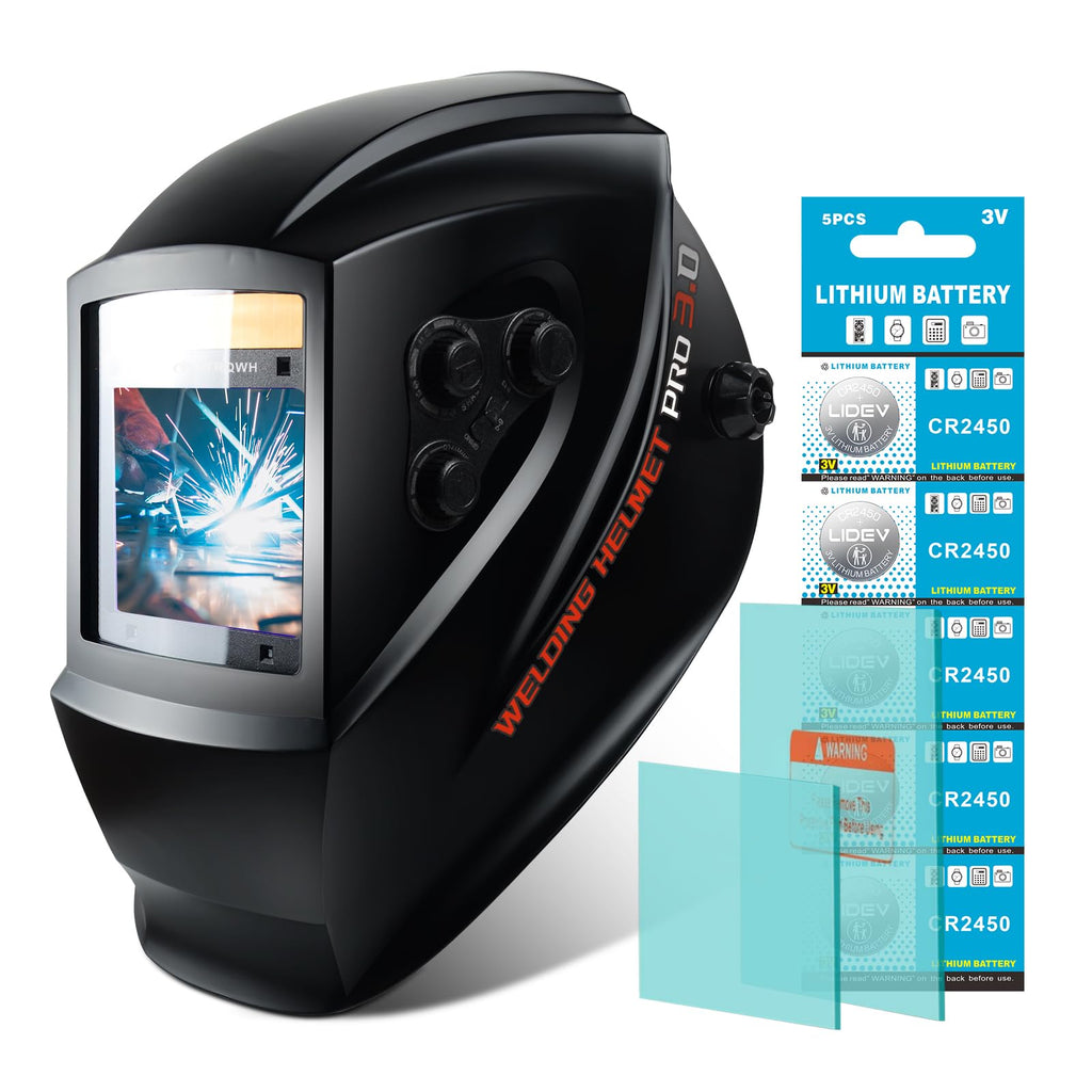 Auto Darkening Solar Powered Welding Helmet Z87145