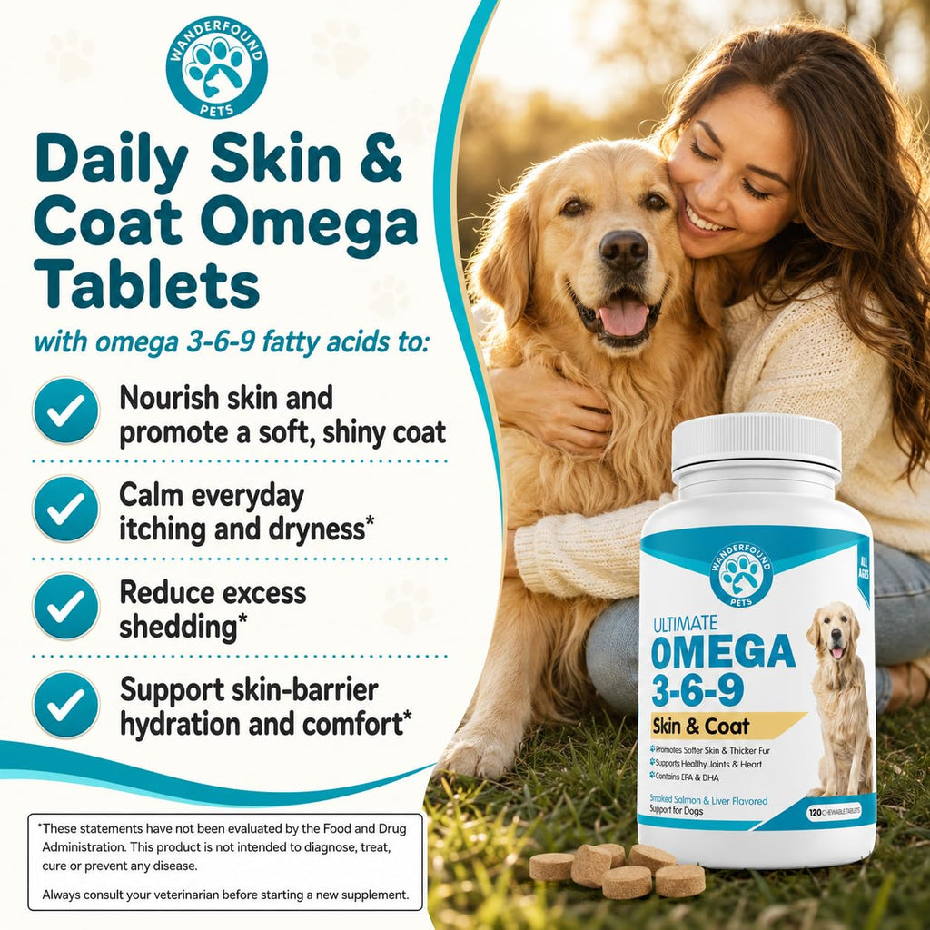 Omega 3-6-9 Fish Oil Chewable Tablets B586