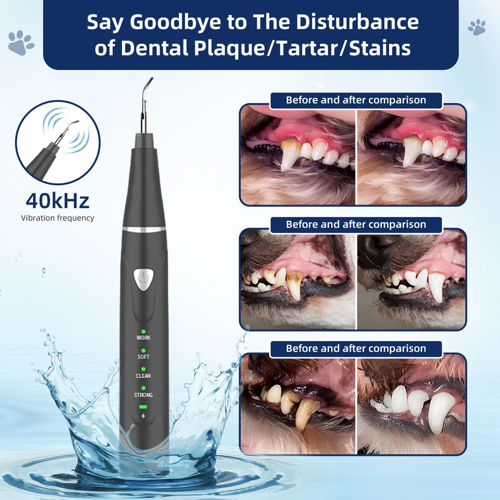 Ultrasonic Pet Plaque Remover with LED Light S76038