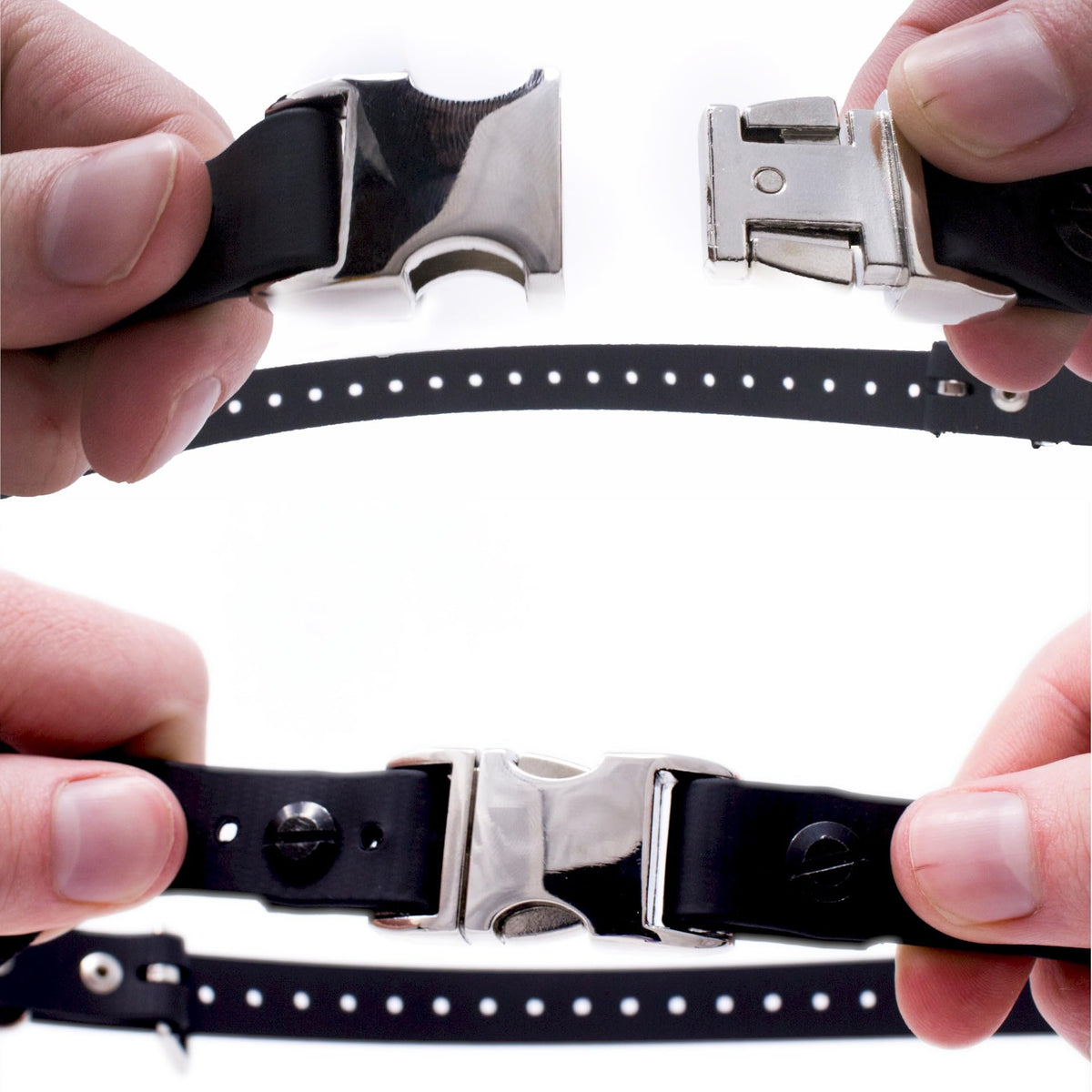 Black Quick Snap Collar Strap T326213