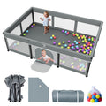 Foldable Baby Playpen with Mat P649920