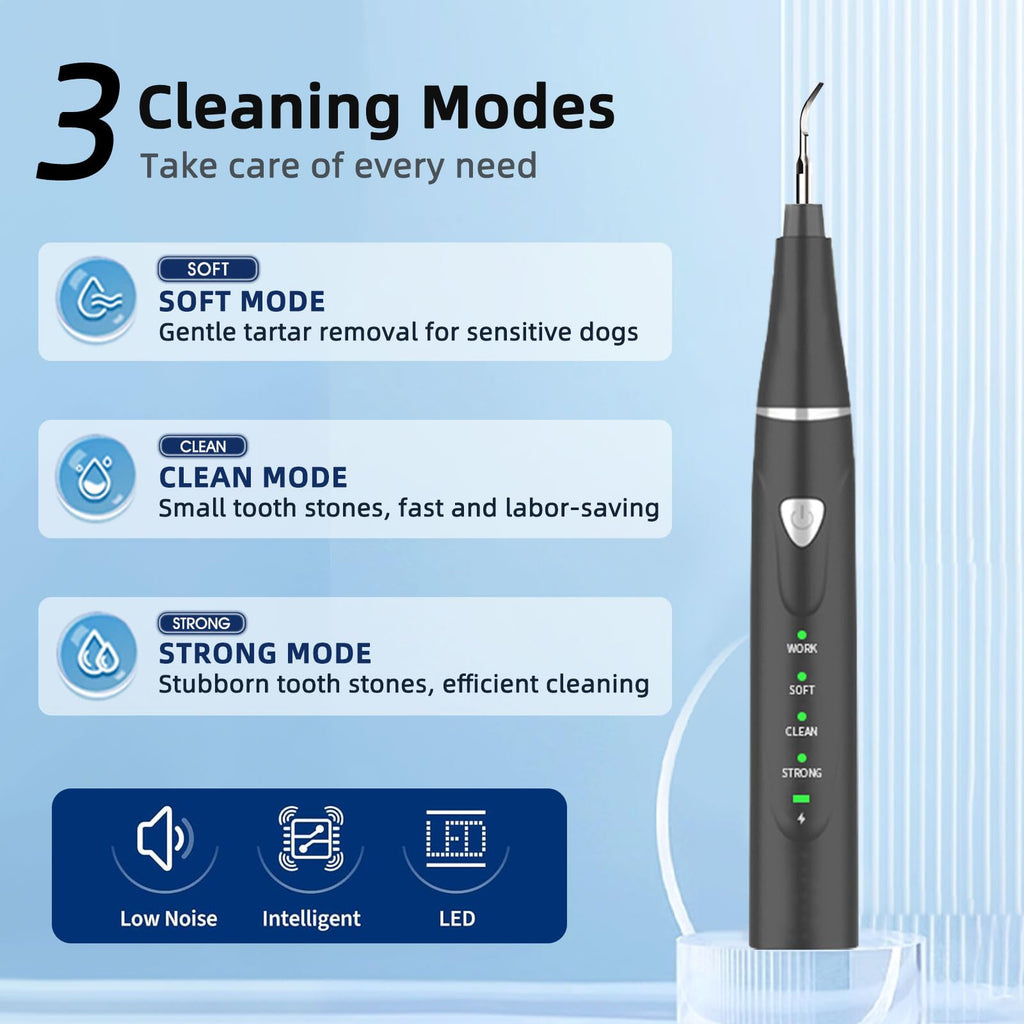 Ultrasonic Pet Plaque Remover with LED Light S76038