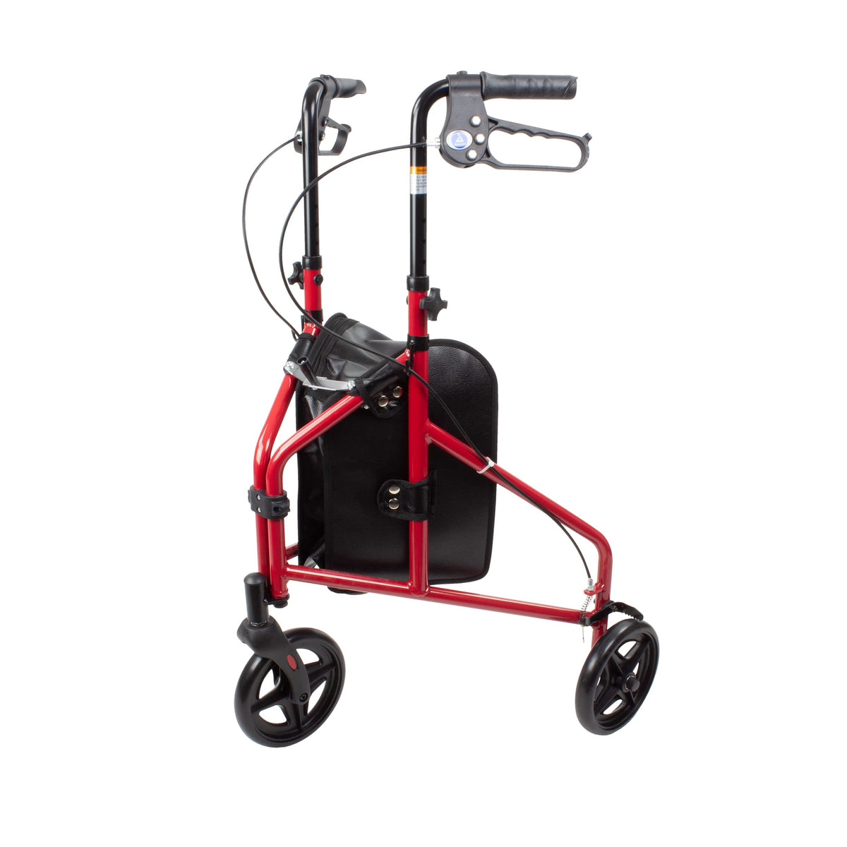 Foldable Lightweight 3-Wheel Rollator with Storage Pouch Z58249