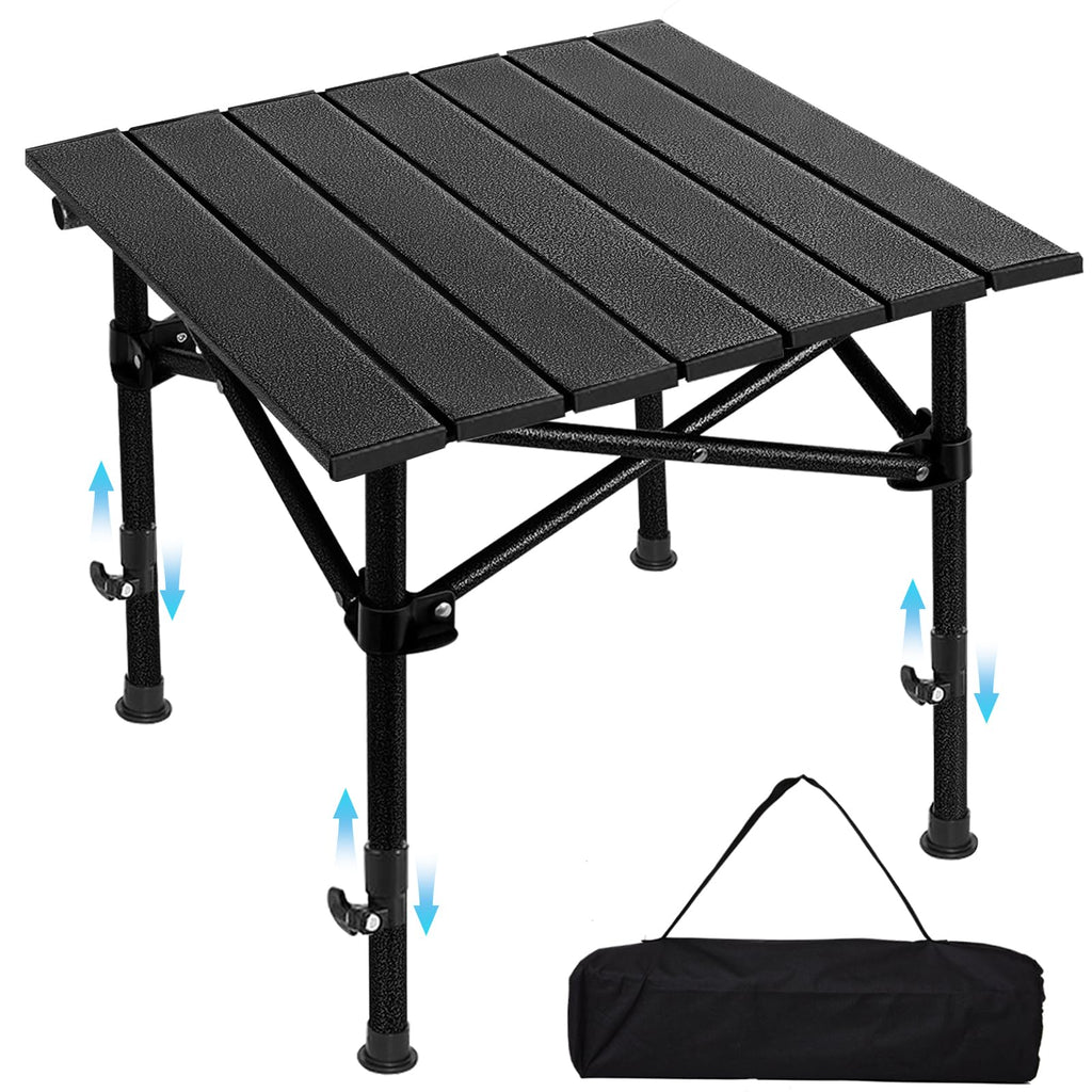 Lightweight Compact Aluminum Camping Table with Carry Bag T413137