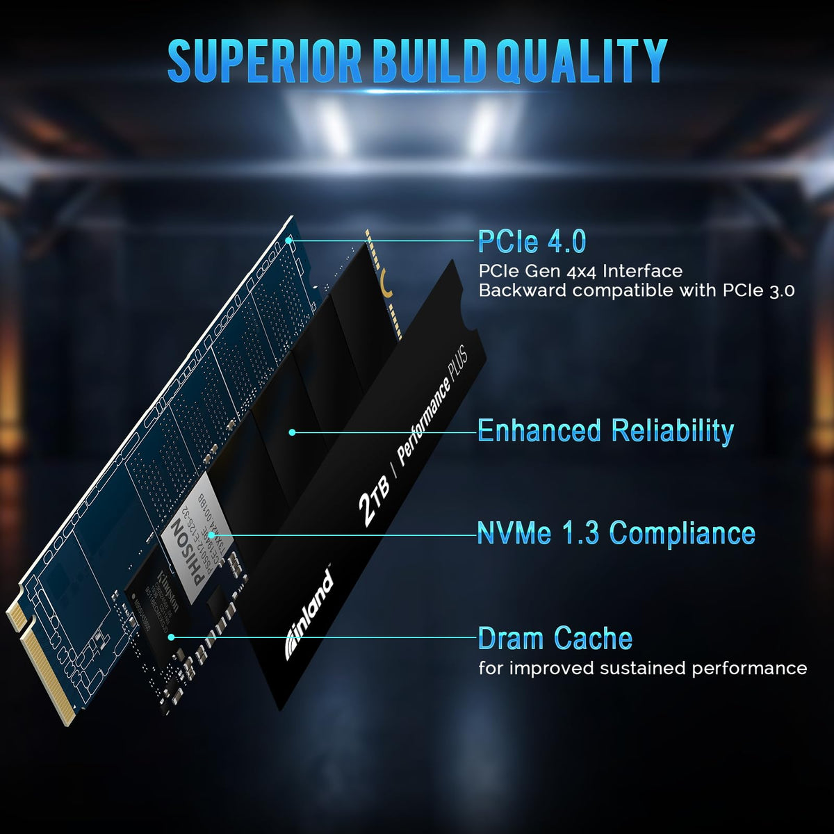 2TB NVMe Internal Solid State Drive B652077