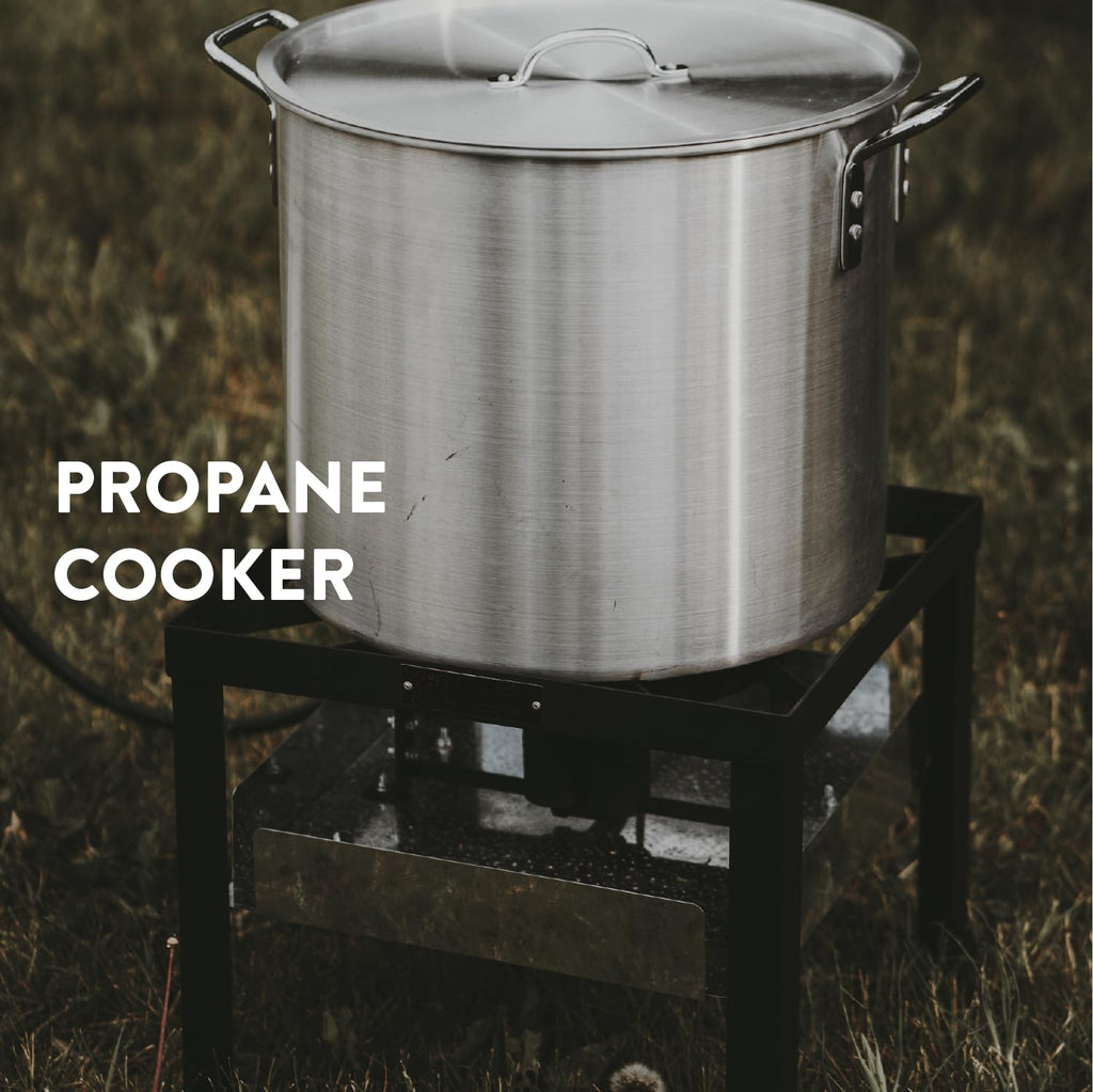 Seafood Boil Kit with Propane Burner and 60Qt Pot with Basket S8068