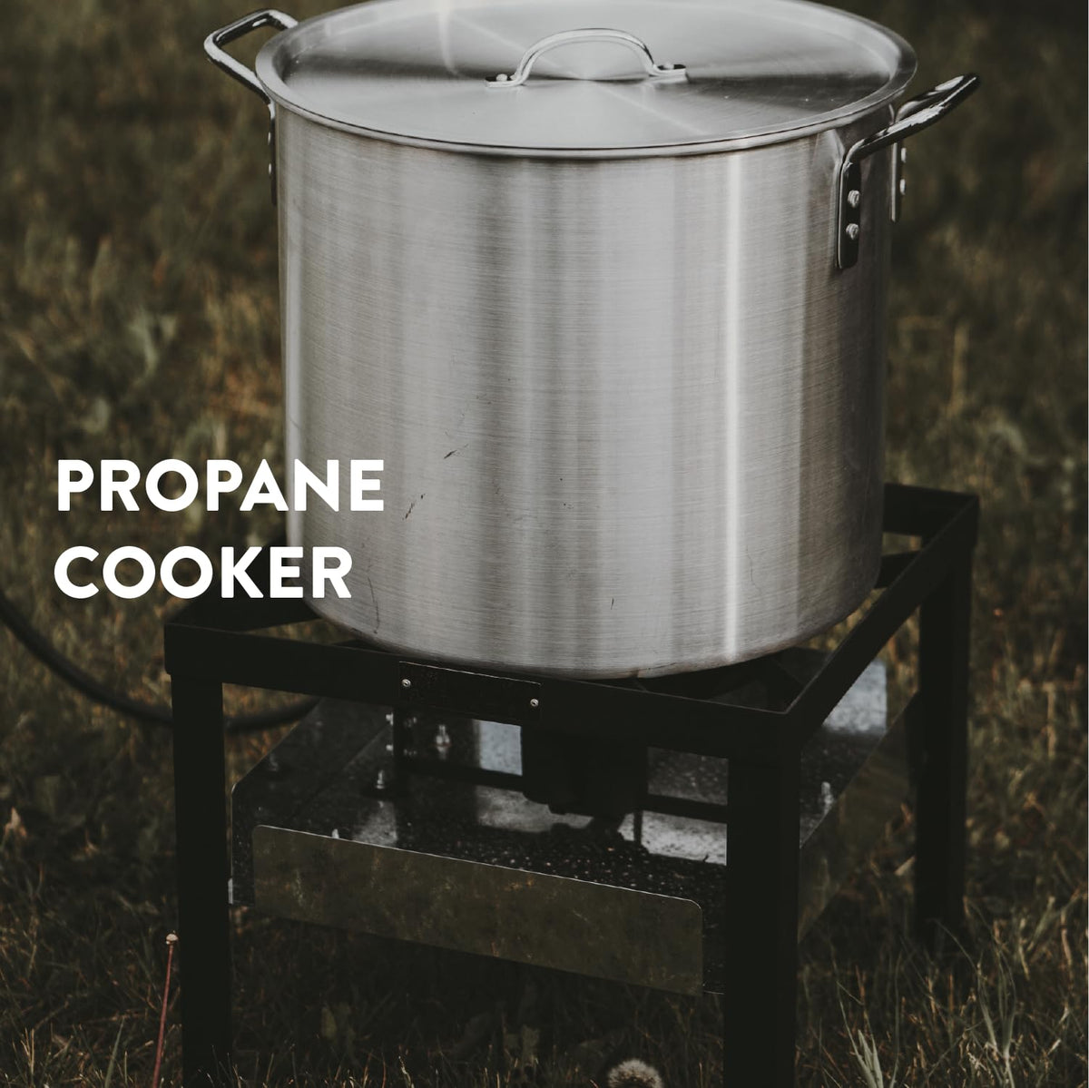 Seafood Boil Kit with Propane Burner and 60Qt Pot with Basket S8068