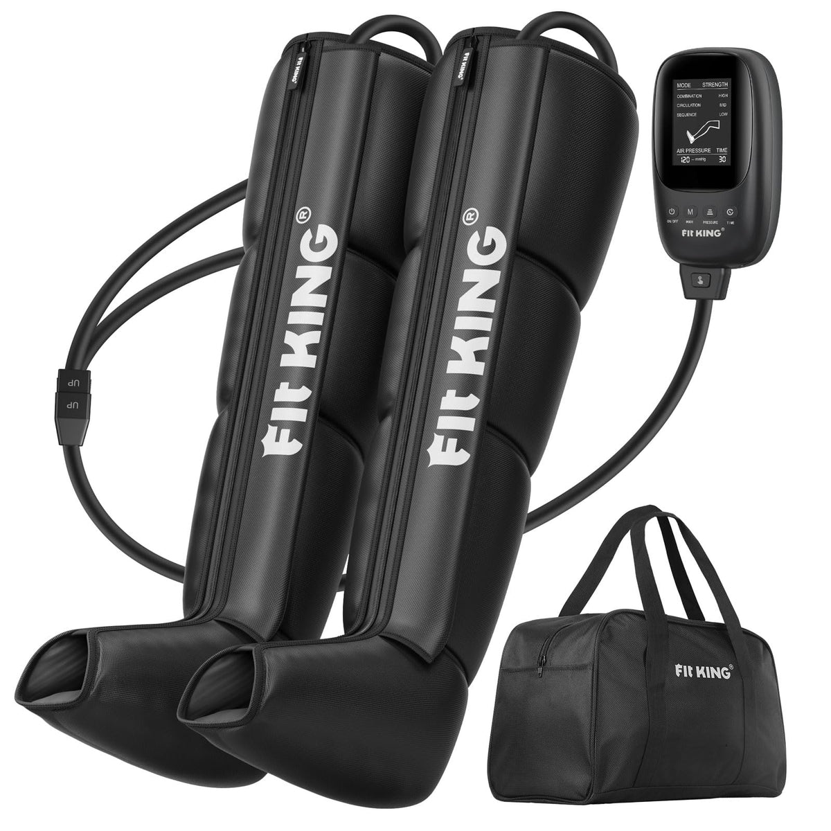 Air Compression Recovery System Full Leg Massager Boots L7156