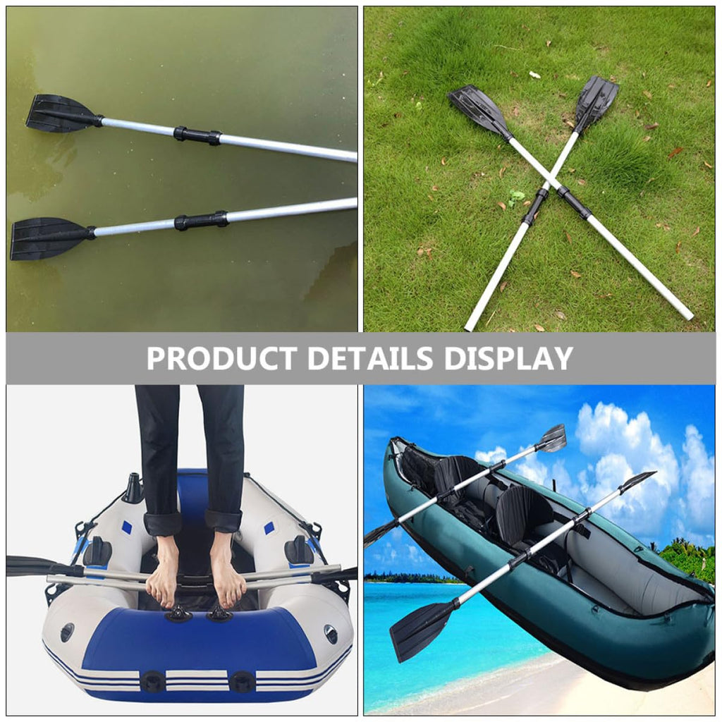 2 Pcs Aluminum Alloy Kayak Paddles F4952