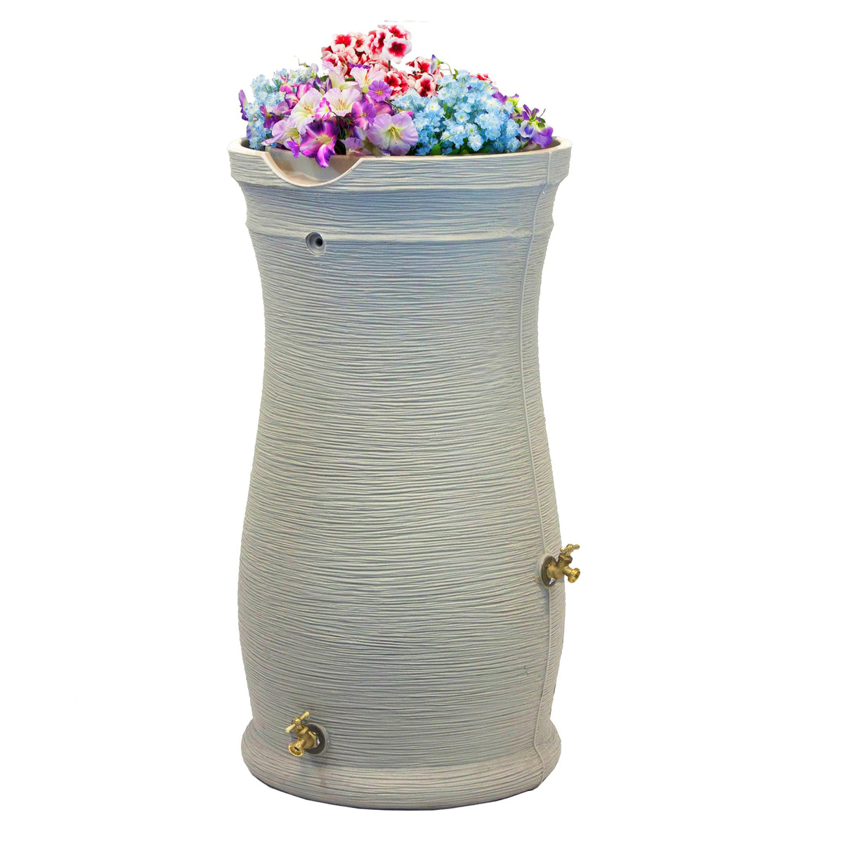 50-Gallon Rain Saver Barrel with 2 Brass Spigots and Screen X40955