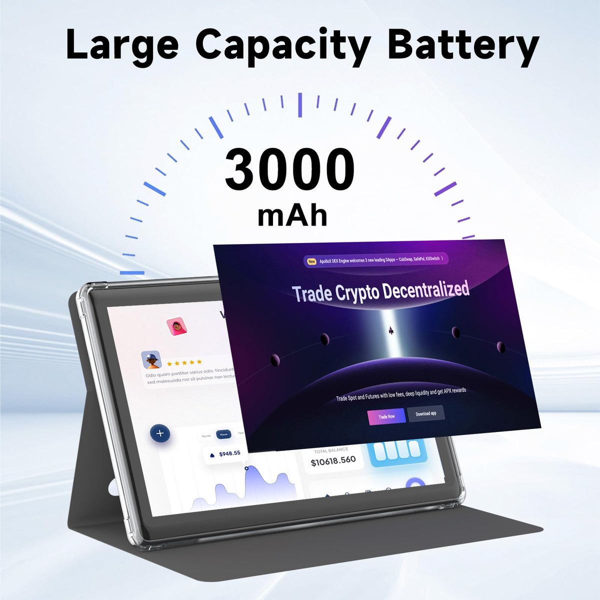 7 Inch Android Tablet with Protective Case H6858