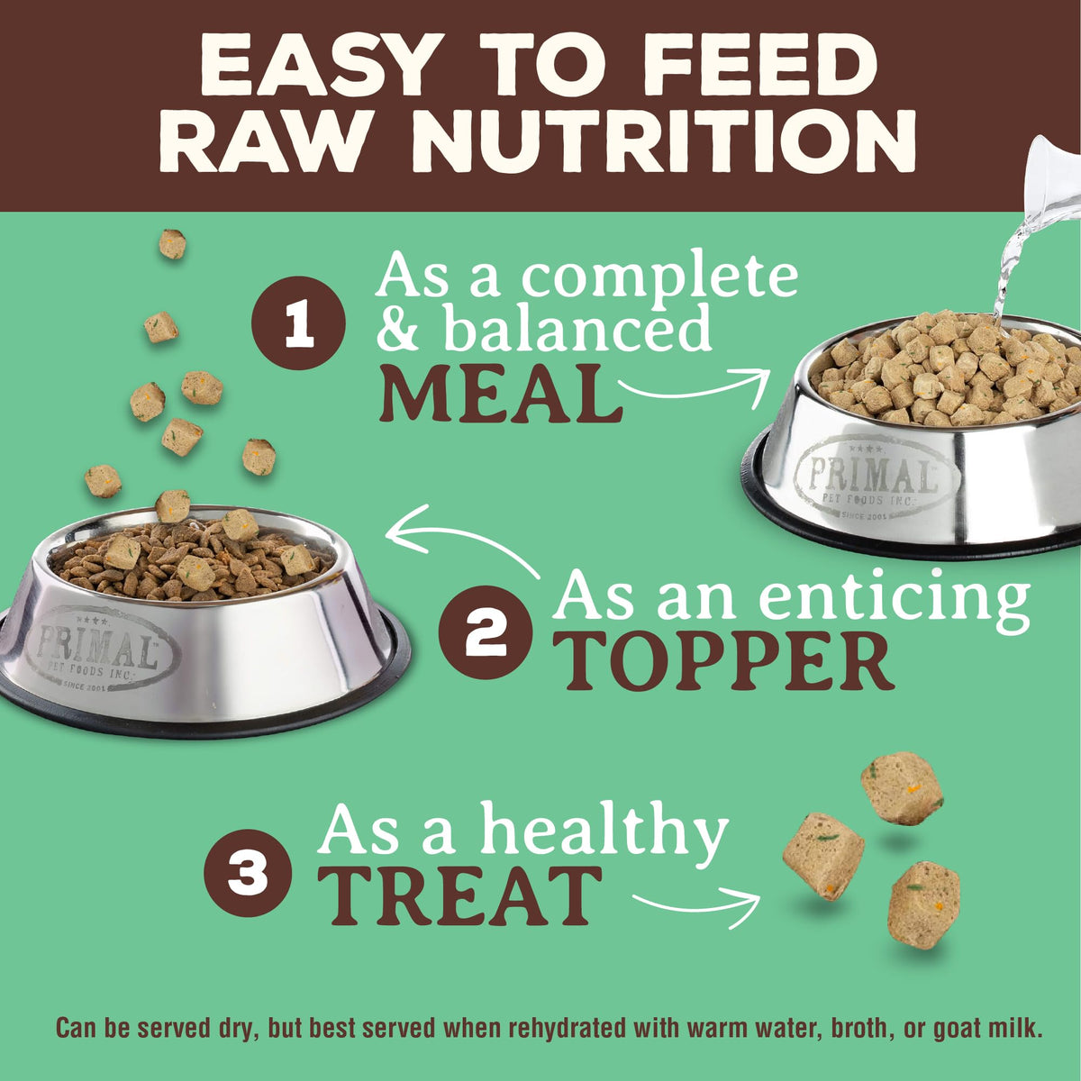 Freeze Dried Chicken Dog Food 16 oz B2447