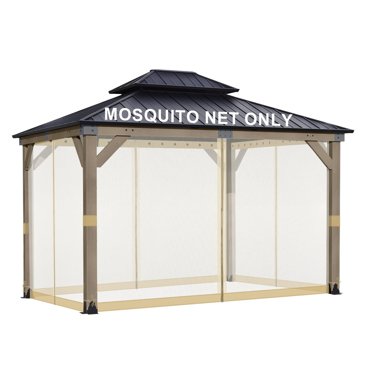 12'x14' Mosquito Netting Screen for Gazebo H799