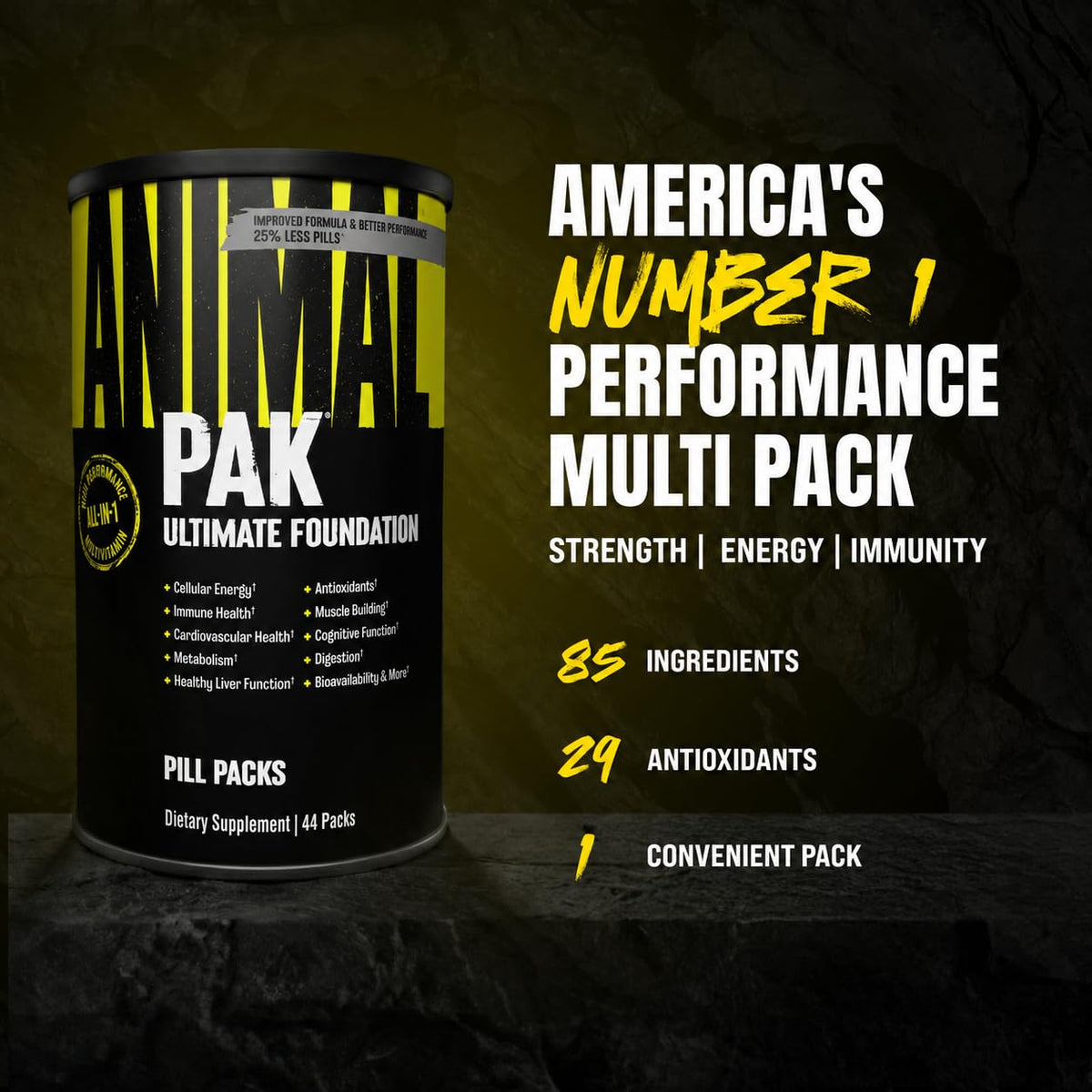 Multivitamin Supplement 44 Pill Packs U808824
