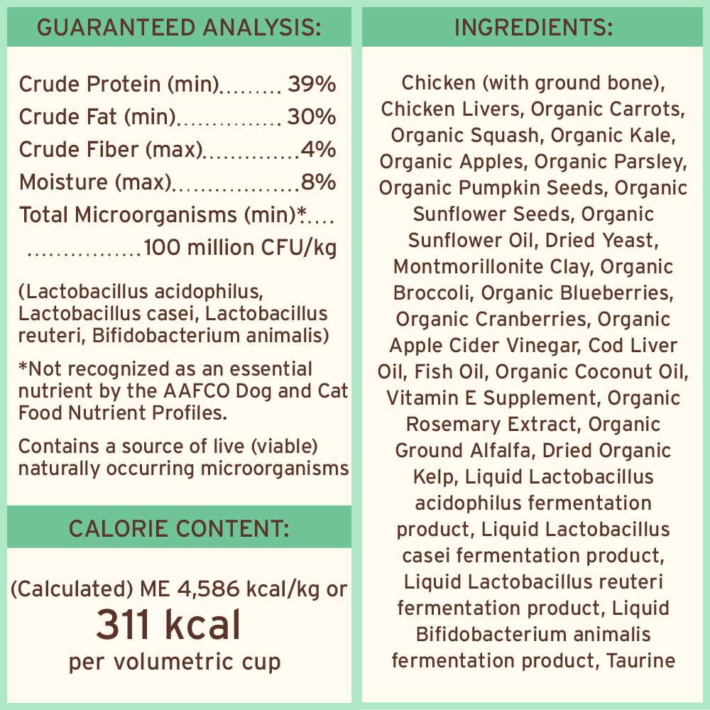 Freeze Dried Chicken Dog Food 16 oz B2447