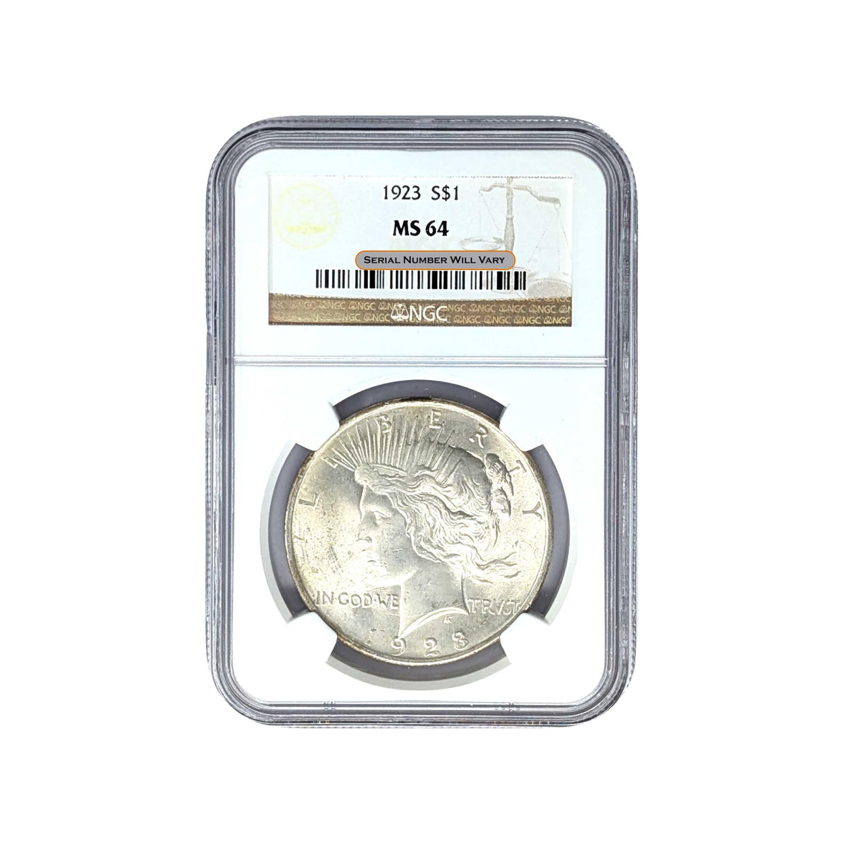 Peace Silver Dollar T59280