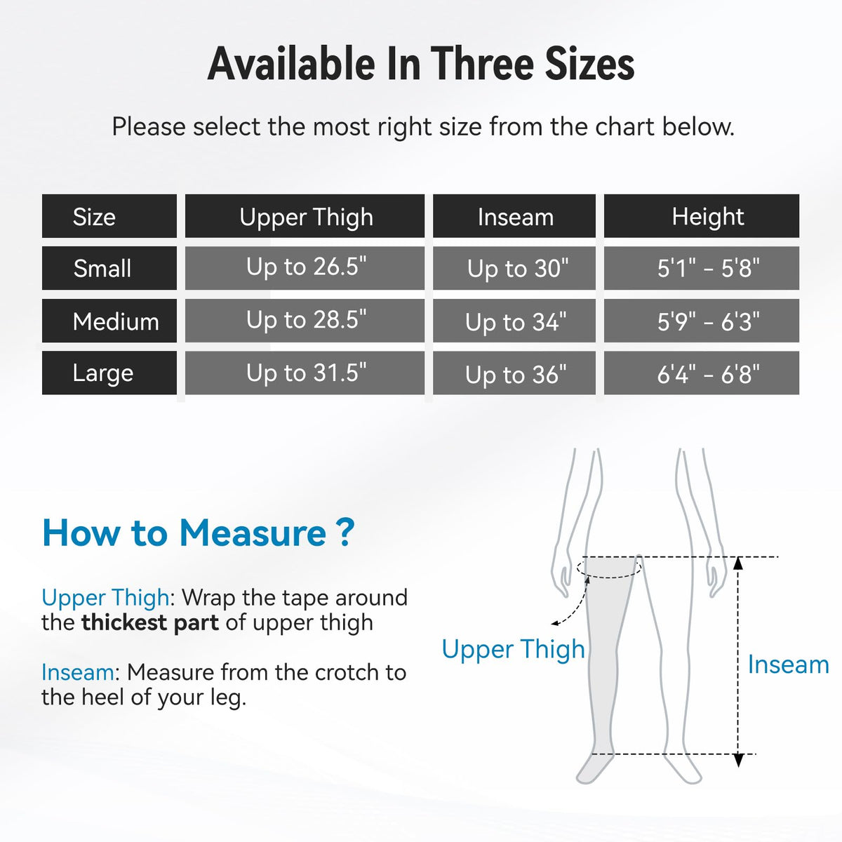 Air Compression Recovery System Full Leg Massager Boots L7156