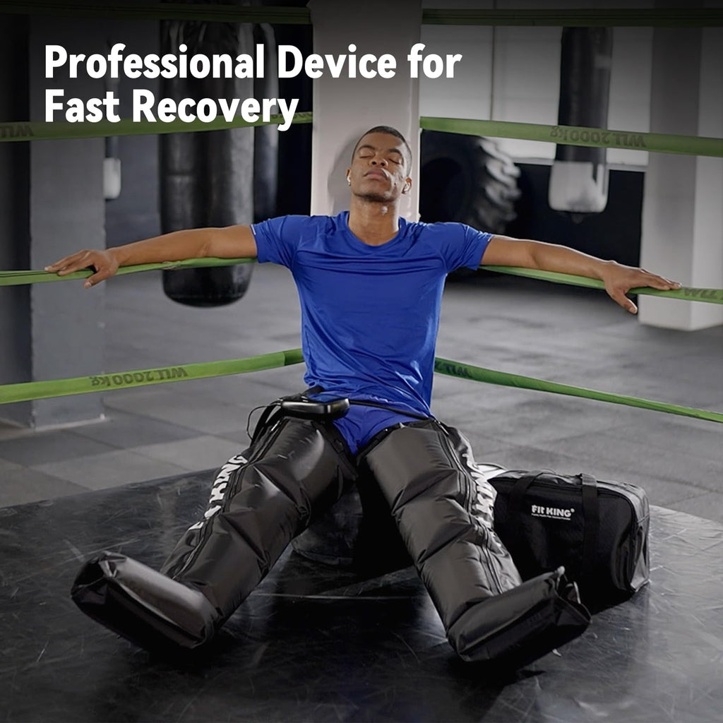Air Compression Recovery System Full Leg Massager Boots L7156