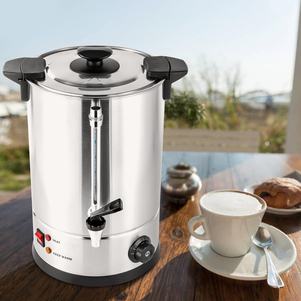 12L Stainless Steel Commercial Coffee Urn with Temp Control G846