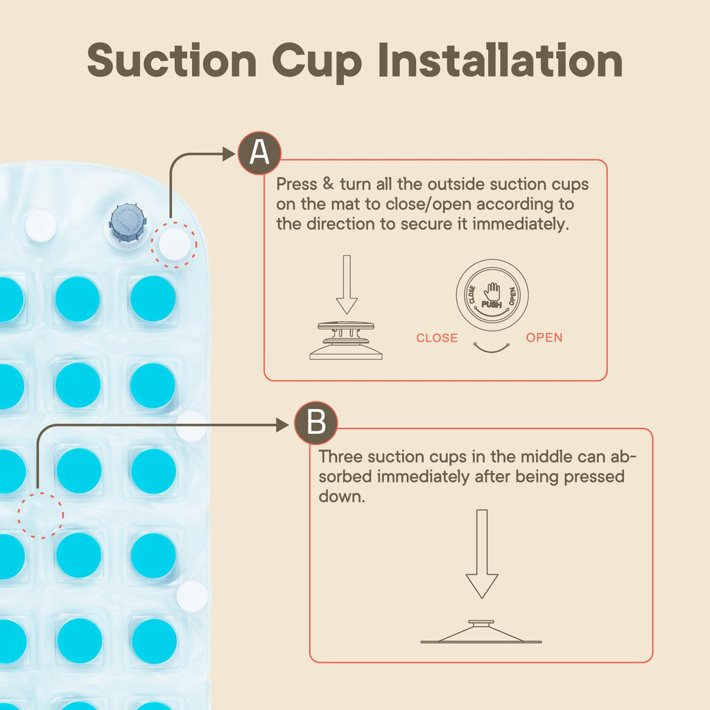Bath Massager Mat with Adjustable Bubbles and Remote Control K634038