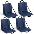 4 Pcs Portable Stadium Chair Cushion F17935