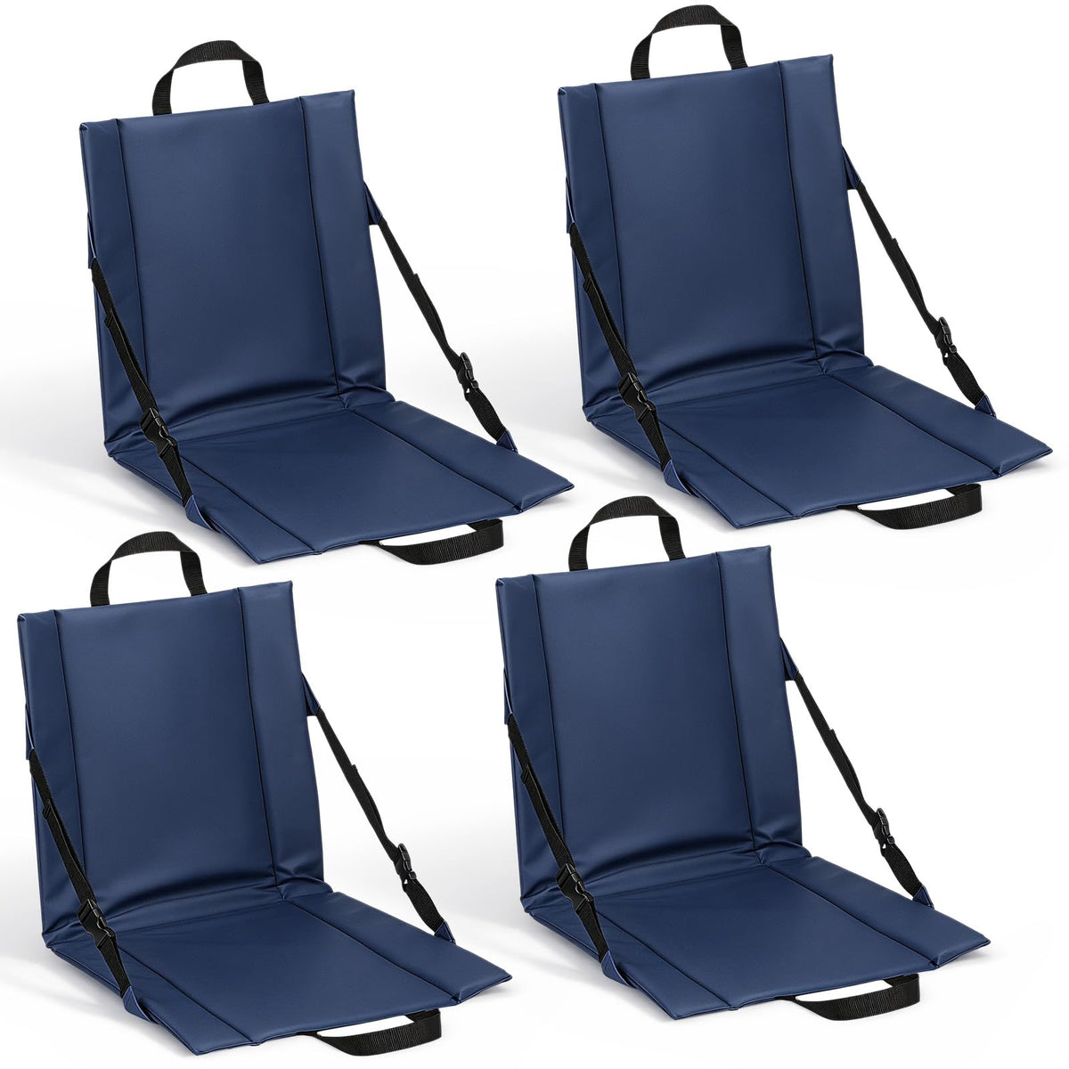 4 Pcs Portable Stadium Chair Cushion F17935