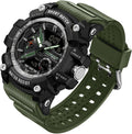 Waterproof Fluorescent Green Digital Watches D89365