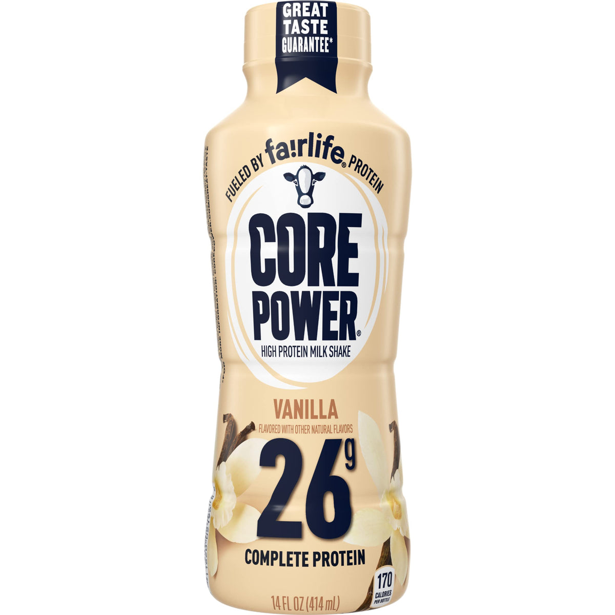 42g High Protein Vanilla Milk Shake 14 Fl Oz, 12 Count F707