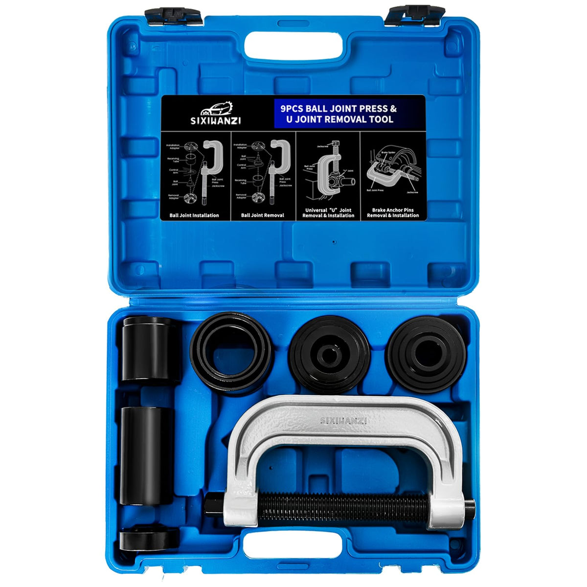 10-Piece Ball Joint Press and Removal Kit U2560