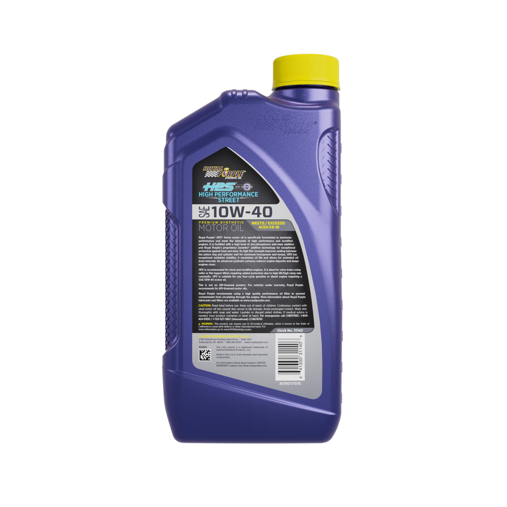 10W-40 Synthetic Motor Oil 1 Quart Q151346